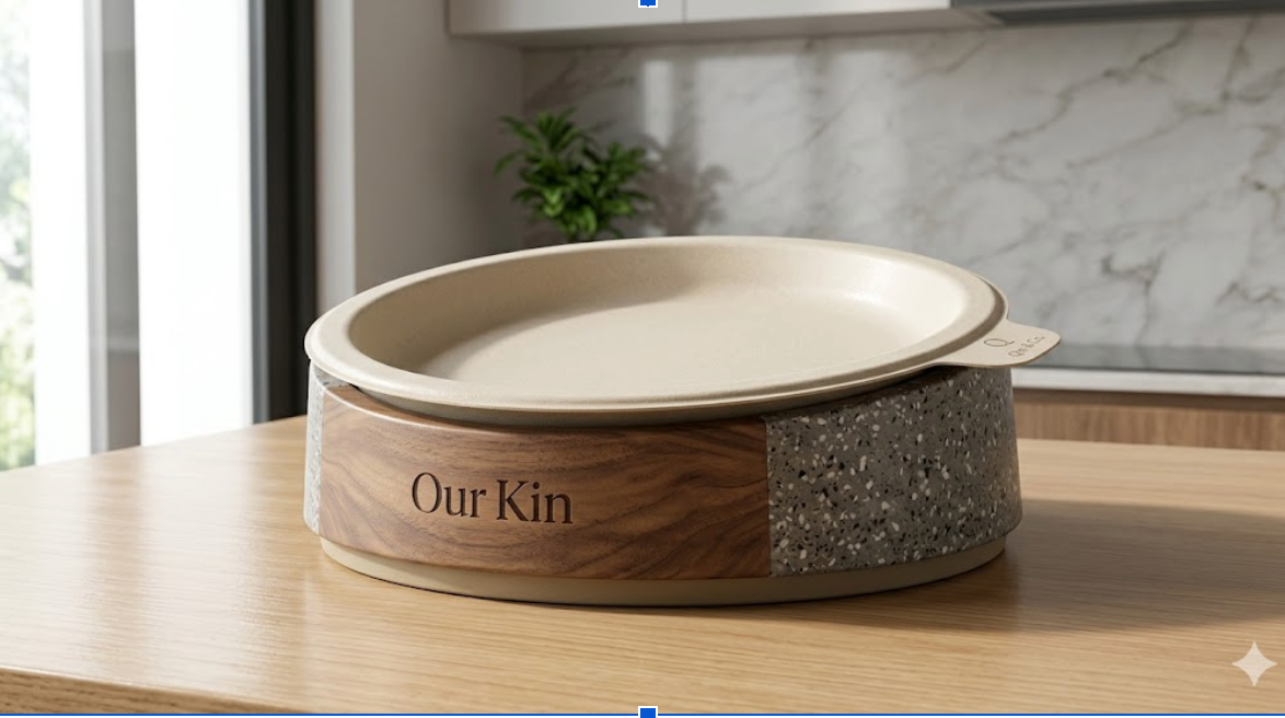 WhiskerWell™: The Orthopedic, Whisker-Safe Dining System